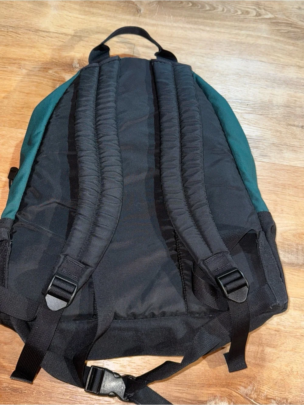 Vintage The North Face Green Mohican 15” Expandable Backpack Day Pack Hiking 90s